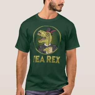 Camiseta Humor de dinosaurio animal amante Tea Rex