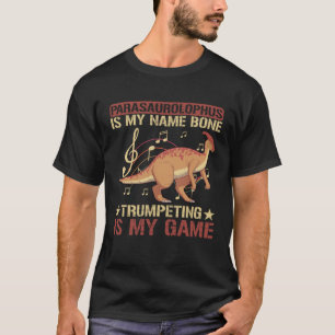 Camiseta Humor de dinosaurio de paleontólogo Parasaurol
