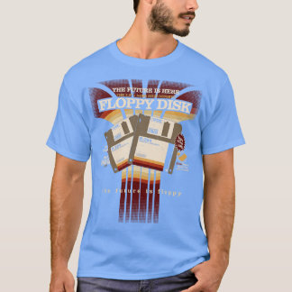 Camiseta Humor de disquete de computación retro de tecnolog