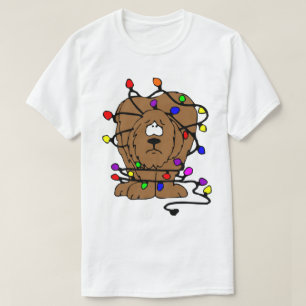 Camiseta Humor de divertidos Navidades de perros mezclados