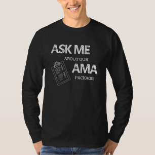 Camiseta Humor de enfermera me pregunta por nuestro paquete