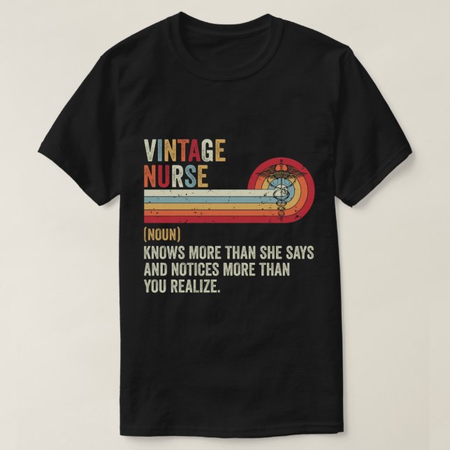 Camiseta Humor de enfermera ventilado para trabajadores de  (Diseño del anverso)