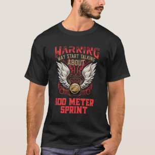 Camiseta Humor de entrenamiento de 100 metros Gimnasio Salu