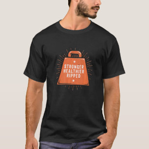 Camiseta Humor de entrenamiento divertido y más fuerte desg