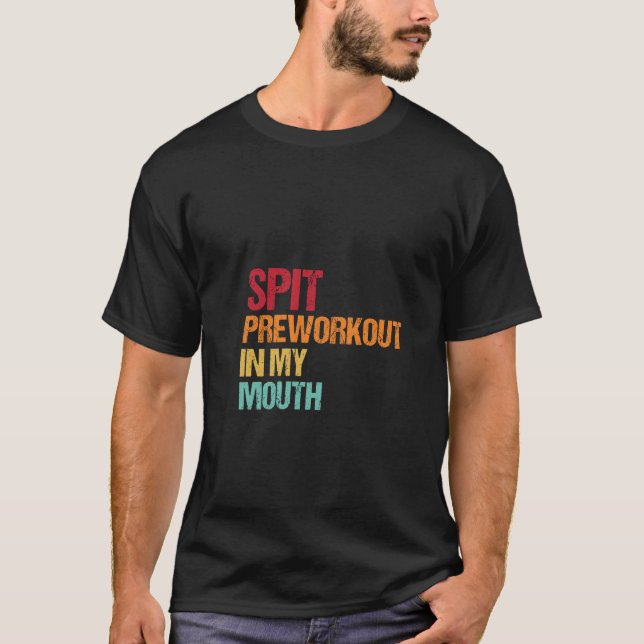 Camiseta Humor de entrenamiento: Preentrenamiento de escudo (Anverso)
