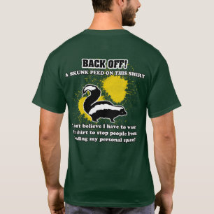 Camiseta Humor de espacio personal