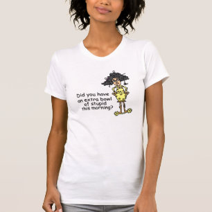Camiseta Humor de estupidez