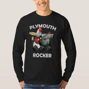 Camiseta Humor de gallina Plymouth Rock
