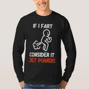 Camiseta Humor de gases de Chiste artístico considerarlo po