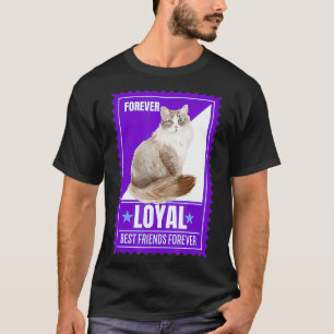 Camiseta Humor de gato Cita a gato siberiano recolectar sel