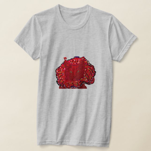 Camiseta Humor de Gato Rojo (Distribución)
