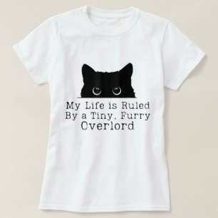 Camiseta Humor de gato señor minúsculo y peludo