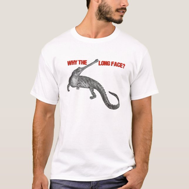 Camiseta Humor de Gharial (Anverso)