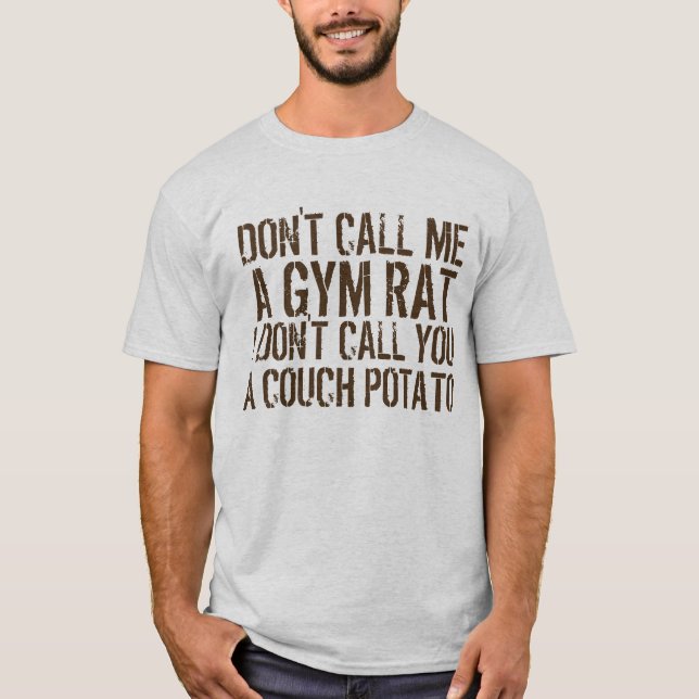 Camiseta Humor de gimnasia divertida entrenamiento de gimna (Anverso)
