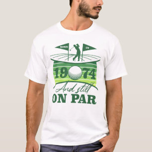 Camiseta Humor de golf de 1974 a 50 años