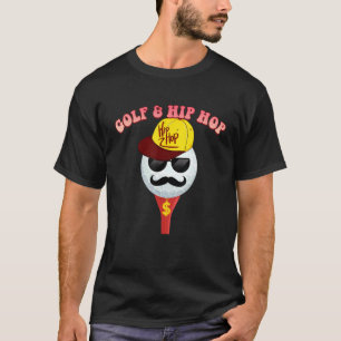 Camiseta Humor de Golf y Hip Hop