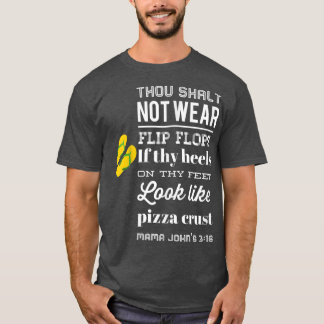Camiseta Humor De Grifo Pizza Volteado Tallos Hombres Mujer