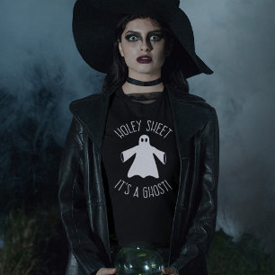 Camiseta Humor de Halloween. Holey Sheet It's A Gh