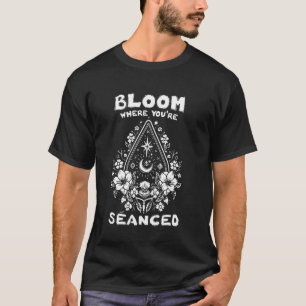 Camiseta Humor de jardinería floral mística bruja Ouija Pla