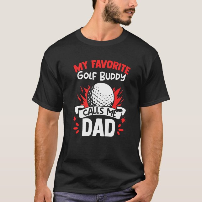 Camiseta Humor De Juego Deportivo Golfer Dad Para Un Golf P (Anverso)