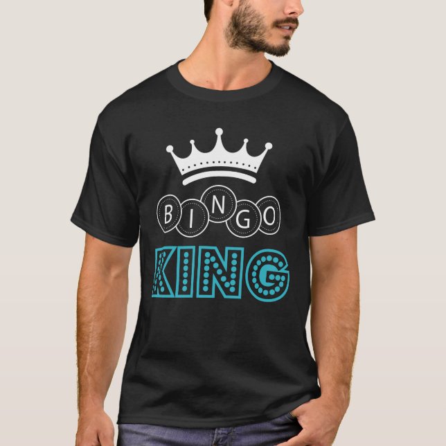 Camiseta Humor de juego ingenioso de Bingo King (Anverso)
