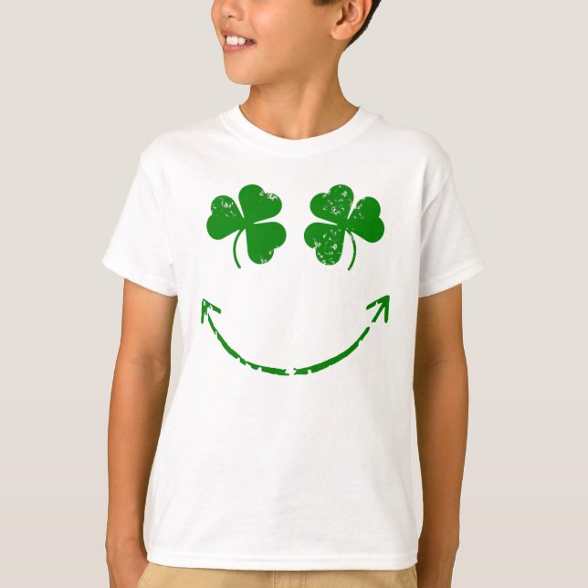 Camiseta Humor de la cara del día de St Patrick (Anverso)