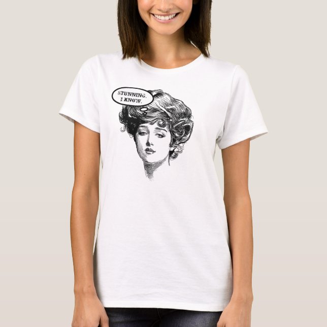 Camiseta Humor de la diva del Victorian (Anverso)