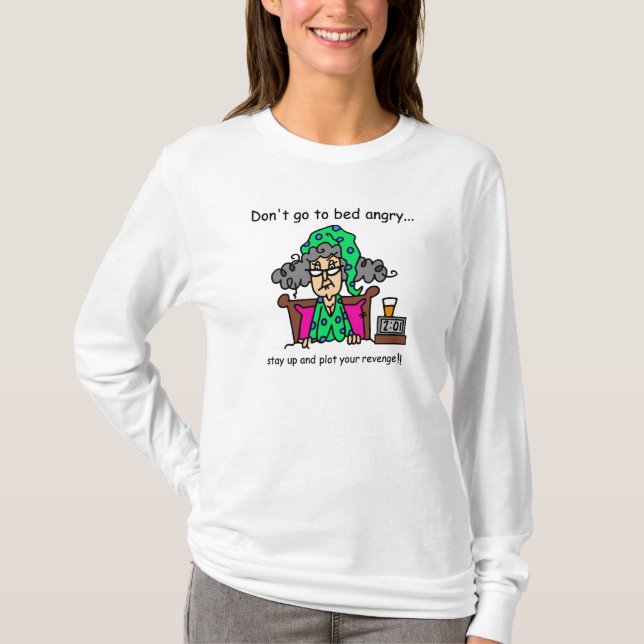 Camiseta Humor de la hora de acostarse (Anverso)