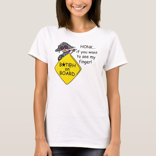 Camiseta Humor de la rabia del camino (Anverso)