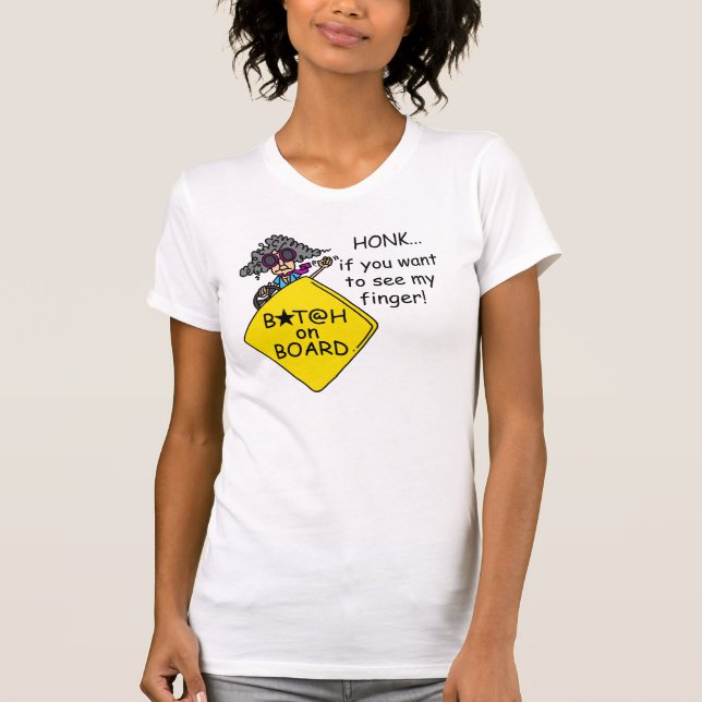 Camiseta Humor de la rabia del camino (Anverso)