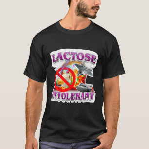 Camiseta Humor de lactosa gracioso meme explosión tolerante