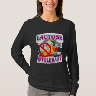 Camiseta Humor de lactosa gracioso meme explosión tolerante