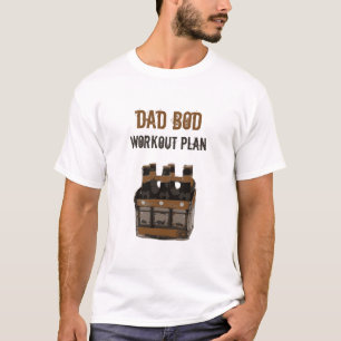 Camiseta Humor de las botellas de cerveza del plan del