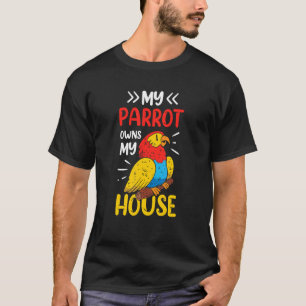Camiseta Humor de loro de escarlata colorido de Macaw Ave s