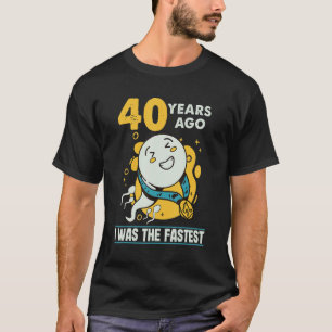 Camiseta Humor De Los Hombres De Cumpleaños Hace 40 Años Yo