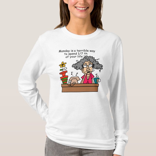 Camiseta Humor de los lunes (Anverso)