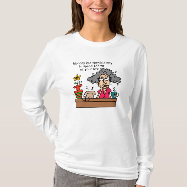 Camiseta Humor de los lunes (Anverso)
