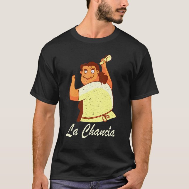 Camiseta Humor de lotería de La Chancla Sarcástico (Anverso)