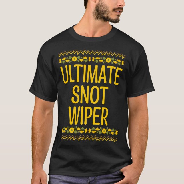 Camiseta Humor de mamá del limpiaparabrisas de última hora  (Anverso)