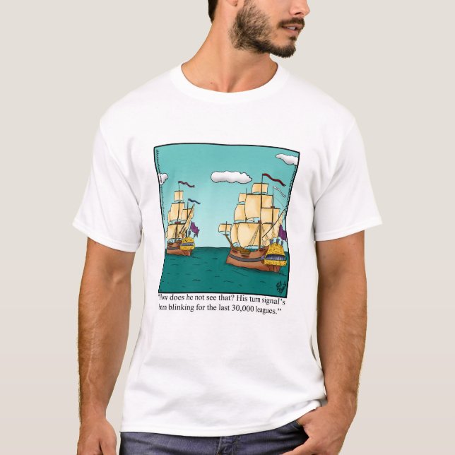 Camiseta Humor de Mariner gracioso Tee Shirt (Anverso)