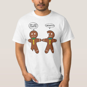 Camiseta Humor de Navidades de galletas de pan de jengibre