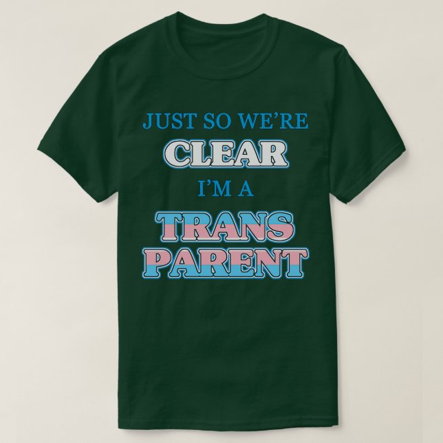 Camiseta Humor de padre transgénero (Diseño del anverso)