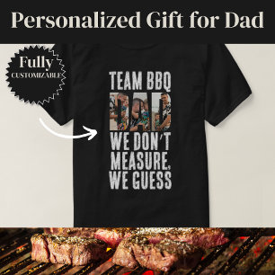 Camiseta Humor de papá BBQ en equipo
