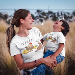 Camiseta Humor de Pascua de chocolate de pascua