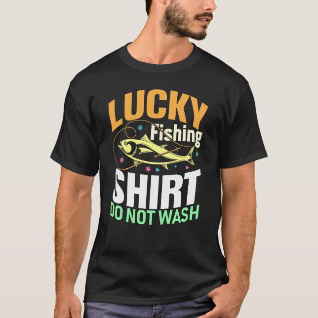 CAMISETA HUMOR DE PESCA DIVERTIDO (Anverso)