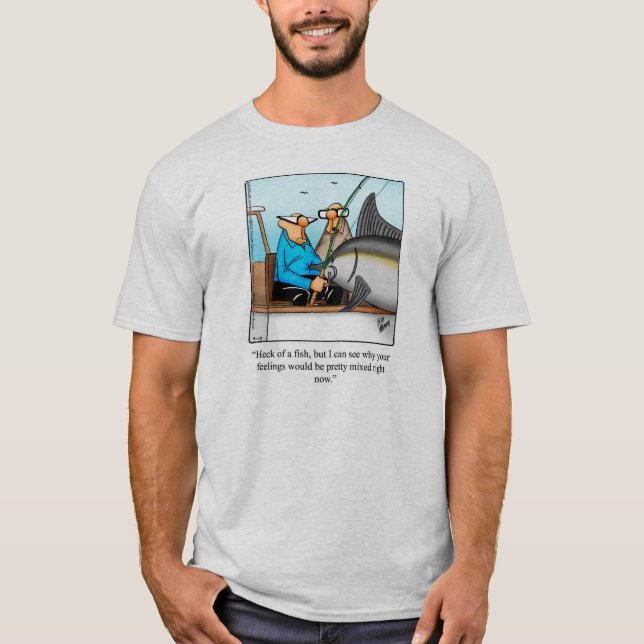 Camiseta Humor de pesca en aguas profundas Tee Shirt (Anverso)