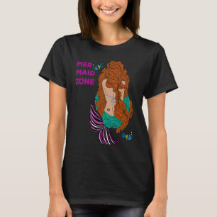 CAMISETA HUMOR DE PESCADO DE MERMAID ZONE COLORIDO