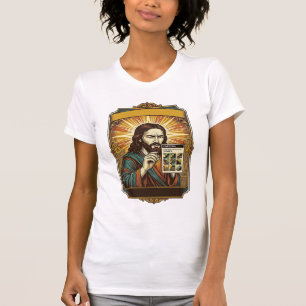 Camiseta Humor de prueba de Captcha de escaleras borrosas d