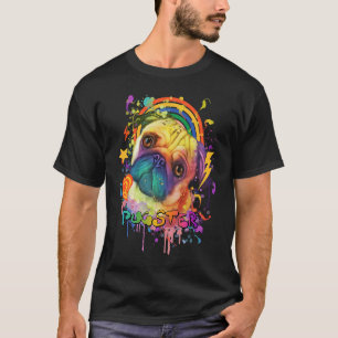 Camiseta Humor De Pugster Pug Bulldog Holandés Animal Pun D