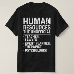 Camiseta Humor de Recursos Humanos
